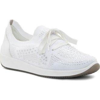 Ara Lisbon Lace-Up Sneaker in White at Nordstrom Rack, Size 10.5