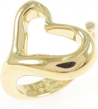 Tiffany & Co. Open Heart Yellow Gold (18K) Band Ring (Pre-Owned)