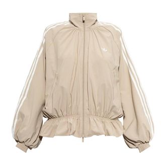 adidas Fitness, Dames, Beige, XS, Polyester, Blousy Oversized Track Top