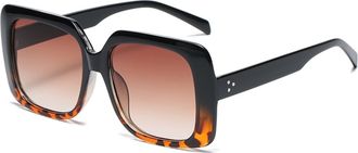 Generic Large Frame Street Shooting Men and For Women Shading Sunglasses Outdoor Vacation Beach (Color : A, Size : Medium)