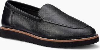 Hotter Womens Juniper Womens Wide Fit Loafers - Black - Size: 7