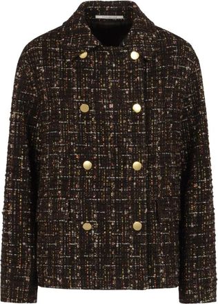 Tagliatore Altea Tweed Jacket - Dames - Blazers - Zwart - L - Tweed - Jassen