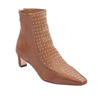 Bernardo Womens Esme Studs Boot In Almond