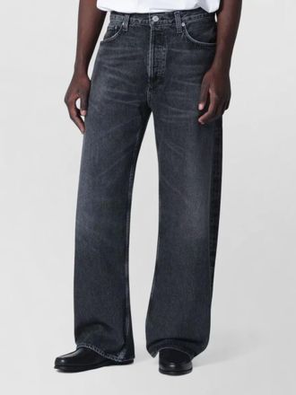 A Gold E afton denim jeans wide leg cut