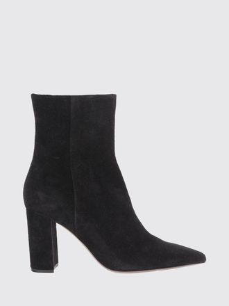 PARIS TEXAS Anja Suede High-Heeled Ankle Boots