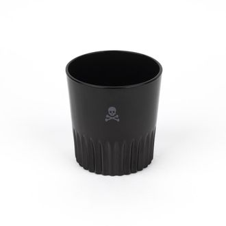 Scalpers Set de 4 vasos de cristal negro 345ml