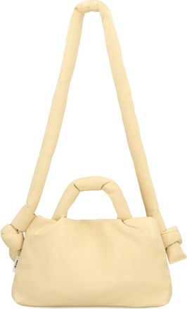 &Ouml;lend mini Ona vegan-leather cross body bag - Yellow