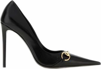 Gucci Black Horsebit Pumps
