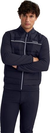 Calvin Klein Mens Lincoln Bomber Full Zip Jacket - Navy - L