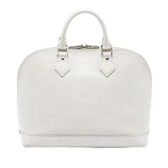 Louis Vuitton Pre-owned Handbags, female, White, Size: ONE SIZE Pre-owned Alma PM
