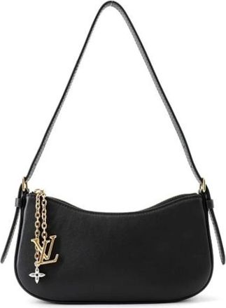 Louis Vuitton Pre-owned Pochette Schoudertas - Dames - Vintage Schoudertas - Zwart - ONE Size - Leer - Vintage
