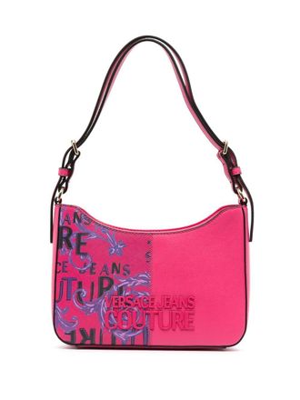 Versace Jeans Couture Schoudertas met barokprint - Roze