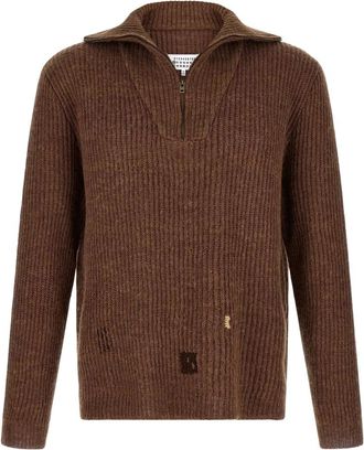 Maison Margiela Hombre, Jerseys, Marr&oacute;n, Talla: L