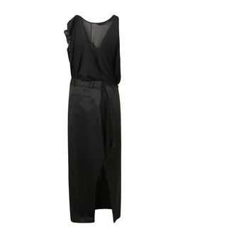 Balenciaga Dames, Jurken, Zwart, Maat: 2XS Wol