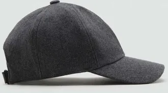 Mango Cappello lana grigio - Uomo - Taglia unica - MANGO MAN