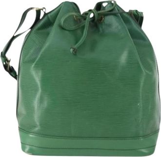 Louis Vuitton Pre-owned Noe Handbag - Dames - Vintage Tas - Groen - ONE Size - Leer - Vintage