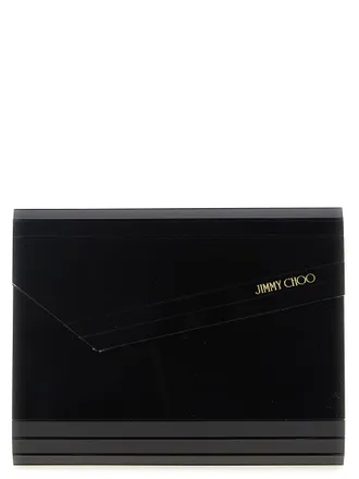 Jimmy Choo London Candy Clutch Black