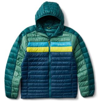 Cotopaxi Mens Fuego Hooded Down Jacket Blue XXL