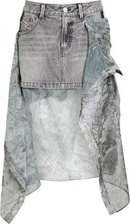 Diesel PARTES DE ABAJO - Faldas vaqueras en YOOX.COM
