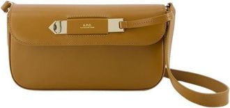 A.P.C. Charlotte Hobo Bag - Leather - Brown