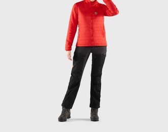 Fj&auml;llr&auml;ven Expedition X-Latt Jacket In True Red