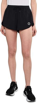 Brooks Movement 3 Dolphin Shorts Womens Shorts Black : 2XL (US Womens 20-22), Polyester/Spandex