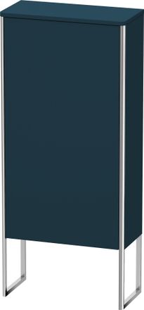 Duravit Armario Duravit Xsquare 1121x500x236mm Apertura A La Izquierda Azul Medianoche Semibrillante