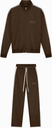 Black Bananas Jumpsuits & Playsuits, Heren, Bruin, 2Xl, Katoen, Dept. Taped Tracksuit