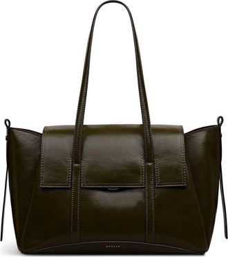 Radley London The Chancery - High Shine Medium Flapover Shoulder Bag in Pine Needle at Nordstrom