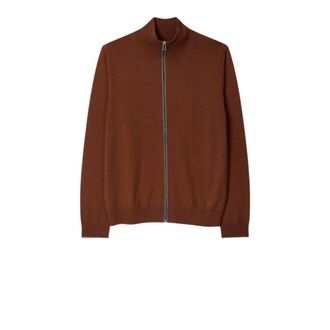 Paul Smith Cardigan - Heren - Truien - Bruin - Maat: M