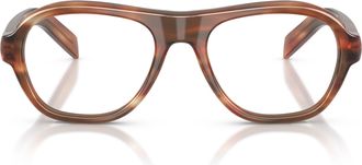 Prada 0pr C12v Aviator-Inspired Tortoiseshell Acetate Sunglasses