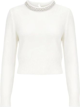 Pinko Mujer, Jerseys, Blanco, Talla: XS