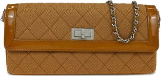 Chanel Borsa a spalla con chiusura Mademoiselle 2000 - Marrone