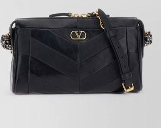 Valentino Garavani panthea crossbody bag vlogo detail leather