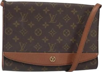 Louis Vuitton Pre-owned Canvas Cross Body Bag - Dames - Vintage Schoudertas - Bruin - ONE Size - Vintage