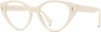 Fendi Ladies Black Cat Eye Eyeglass Frames FE50020I 025