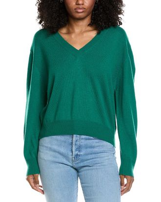 Brodie Easy V-Neck Wool & Cashmere-Blend Sweater