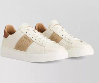 Woolrich calf leather low-top sneakers