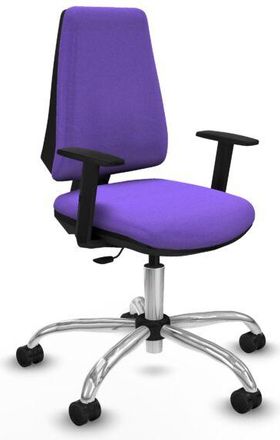 Piqueras y Crespo Piqueras Y Crespo - Elche Cp Bali Lila Brazos 1d Base Cromada Ruedas Nailon 65mm