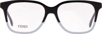 Fendi Demo Square Mens Eyeglasses FE50090F 005 55