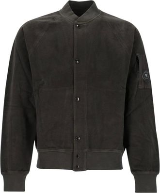 C.P. Company Felpa Girocollo in Pile - - Sport - Uomo - Grigio - 2XL