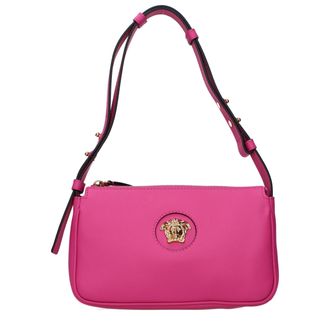 Versace Roze Leren Schoudertas