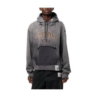 Miharayasuhiro Mihara Yasuhiro - Sun Faded Like Hoodie - Heren - Sweatshirts & Hoodies - Grijs - Maat: S Katoen