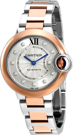 Cartier Ballon Bleu Silver Dial Ladies Watch W3BB0006