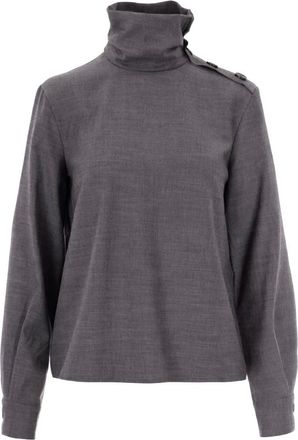 Patrizia Pepe Mujer, Blusas y Camisas, Gris, Talla: XS