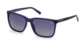 Timberland TB9280-H Polarized 91D Mens Sunglasses Blue Size 59