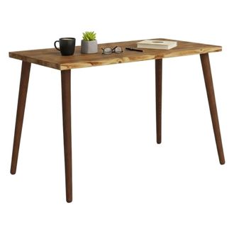 Dmora Dmora - Escritorio Euphro, Escritorio Multiusos, Mesa De Oficina Para Pc, El Plan De Trabajo, 110x60h73 Cm, Roble, Con Embalaje Reforzado