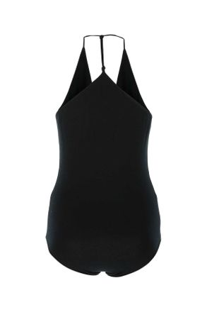Bottega Veneta Cashmere Blend Bodysuit - Black