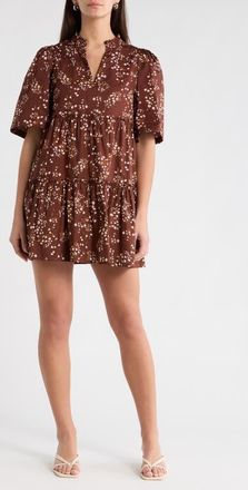 Sugarlips Gibson Dixie Tiered Cotton Dress at Nordstrom, Size X-Large