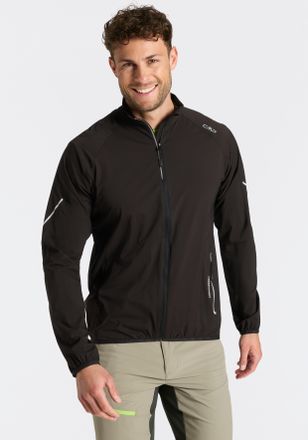 F.lli Campagnolo Windbreaker CMP, Herren, Gr. 46, nero, Obermaterial: 100% Polyamid. Futter: 88% Polyester, 12% Elasthan, Jacken Windbreaker, f&uuml;r Radsport und Outdoora